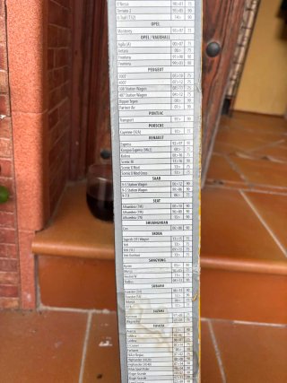 Baca. Barras de techo aluminio 135cm