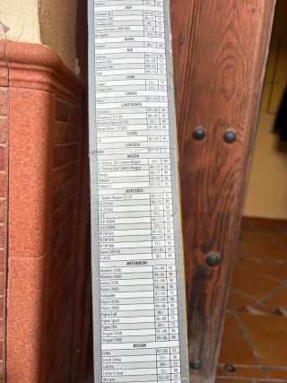 Baca. Barras de techo aluminio 135cm