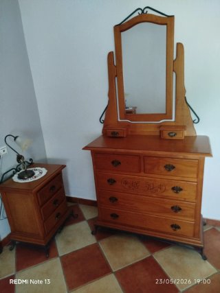 Dormitorio matrimonio madera