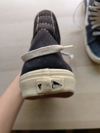 Zapatillas Vans Altas Azul Marino