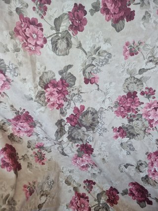 Tela huertana floral