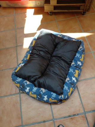 Colchón para perro estampado
