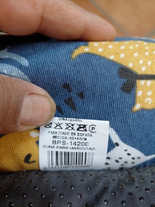 Colchón para perro estampado