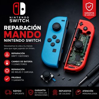 Reparacion Mando Nintendo Switch