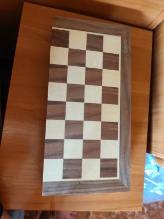 Tablero Ajedrez Magnético Madera