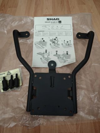 Soporte Baúl SHAD SYM Jet 14 125 Negro