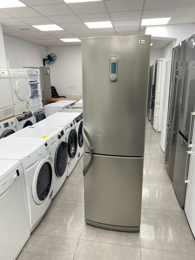 Frigorífico LG Plata 190x60cm clase A com envio