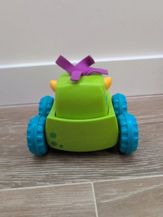 Fisher-Price Coche Monstruito verde, juguete gateo