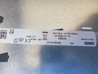 Vitro Placa Electrónica Zanussi ZVT65BV