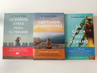 Trilogía La Vecina Rubia primeras ediciones