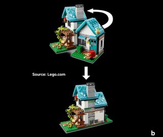 LEGO 31139 Cozy House (Creator 3in1)b
