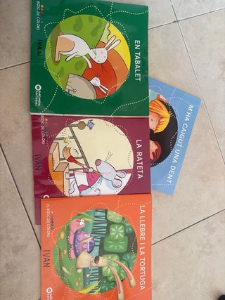 Libros de cole de infantil