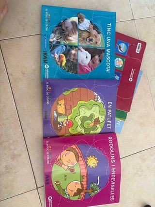 Libros de cole de infantil