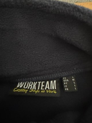 Chaqueta Polar WORKTEAM Azul Talla L
