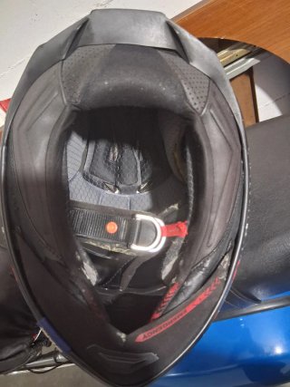 Casco Moto Talla M Shar con Gafas Sol