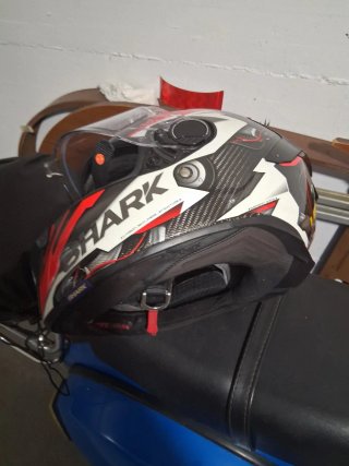 Casco Moto Talla M Shar con Gafas Sol