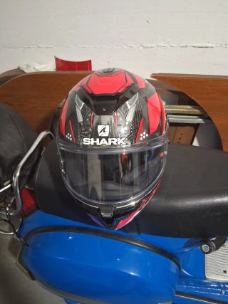 Casco Moto Talla M Shar con Gafas Sol