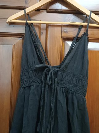 Mini abito SHEIN nero con lacci