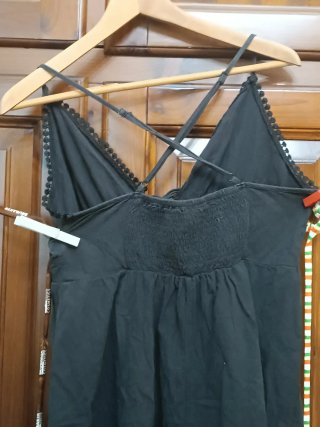 Mini abito SHEIN nero con lacci