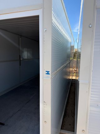 Caseta de obra plegable