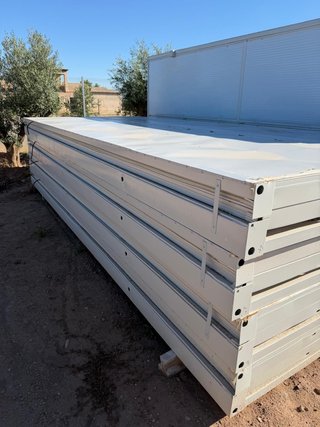 Caseta de obra plegable