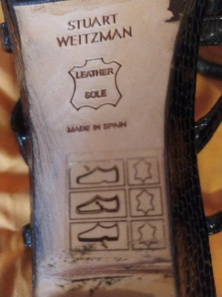 Sandali Stuart Weitzman neri
