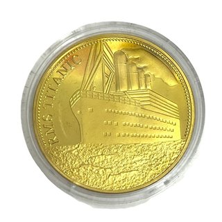 10 Monedas Conmemorativas : En memoria del Titanic