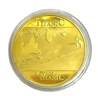 10 Monedas Conmemorativas : En memoria del Titanic