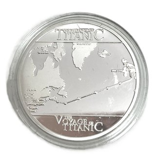 10 Monedas Conmemorativas : En memoria del Titanic