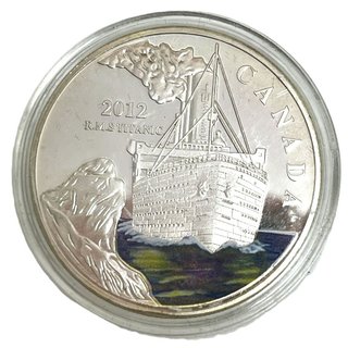 10 Monedas Conmemorativas : En memoria del Titanic