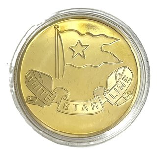 10 Monedas Conmemorativas : En memoria del Titanic