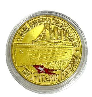 10 Monedas Conmemorativas : En memoria del Titanic