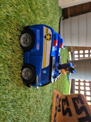 LOTE Paw patrol radio control Chase + Mini Rampa
