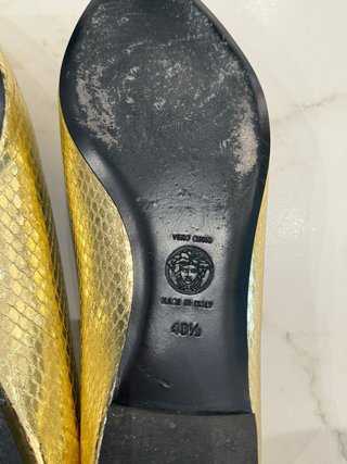 Bailarinas Versace Oro Medusa