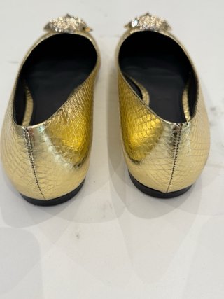 Bailarinas Versace Oro Medusa