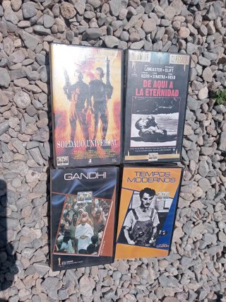 Lotto di 12 film VHS (Spagnolo)