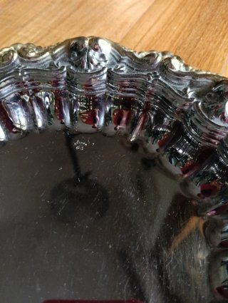 Ciotola Oroten con bordo placcato oro 24k