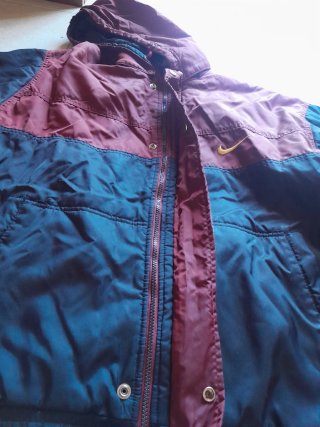 Giacca Giubbino Nike Vintage Burgundy / Black