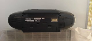 Sharp WQ-CD 220 L(GY) Boombox CD/Radio/Cassette