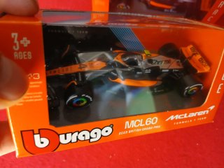 3 Coches F1 Burago MCL60 McLaren 1/43