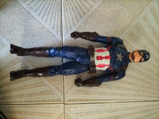 Muñecos Avengers Iron Man, Falcon, Capitán América