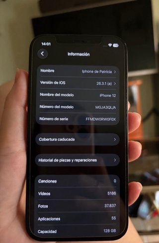 iPhone 12 128GB Negro