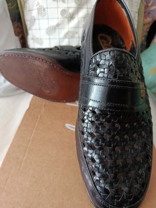 Zapatos Caloma Negros hombre