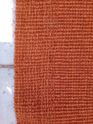 Alfombra Yute color teja