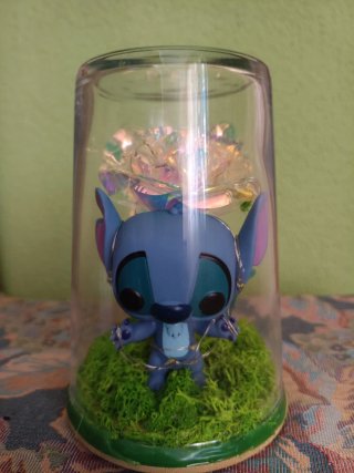 Mini Lámpara Funko Stitch con Luces LED