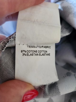 Tubino estivo blu e bianco