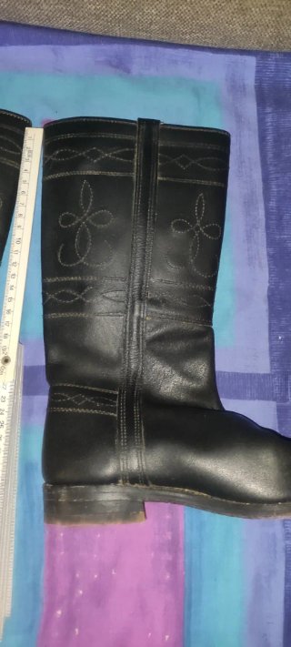 Botas 36 camperas negras