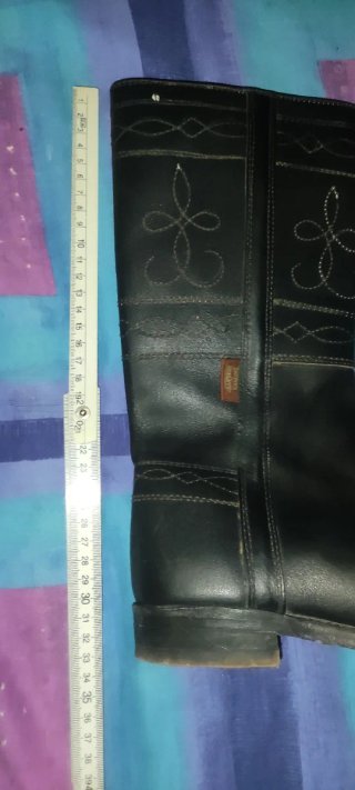 Botas 36 camperas negras