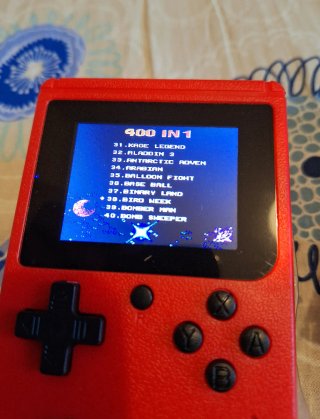 Game Box retrò con  400 giochi in 1 mini consoleTV