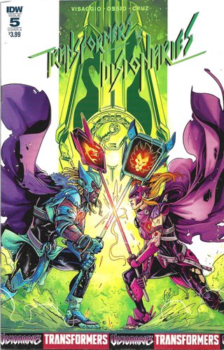 Transformers vs Visionaries #5 (2018) IDW